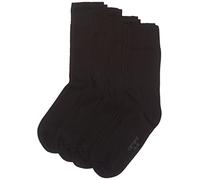 Camano 3512 Ca-Soft Bio-Cotton 4 Paar Chaussettes, Noir (Black 05), FR: 39-42 (Taille Fabricant: 39/42) (Lot de 4) Homme