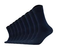 Camano Chaussettes Unisex - Chaussettes Confort, Unies, Paquet De 9