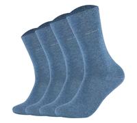 Camano Chaussettes Unisex - Chaussettes Douces, Unies, Pack De 4