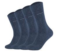 Camano Chaussettes Unisex - Chaussettes Douces, Unies, Pack De 4