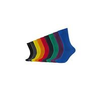 Camano Crew Socks Chaussettes Coton Unisexe Confort 9p en Ligne, Classic Blue, 39 Mixte