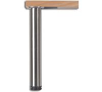 CAMAR 61570C204RNSH Pied de table cylindrique en acier chromé Ø 60 mm Longueur 700 mm