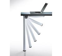 CAMAR Pied de Table Rabattable - Décor : Noir grainé