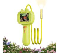 Cámara Exploradora Serpiente Para Niños | Microscopio De Bolsillo 6.1 Cm Juguetes Digitales Educativos,Lupa Portátil Con Luz Infantiles | Para Ciencias Actividades Al Aire Educativo Cumplea