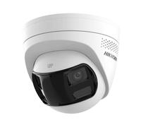 Câmara Turret IP Hikvision gama Value - Resolução 8 MP (4256x1888) MP [%VAR%] - Lente dual 2 mm visão panorâmica - Luz híbrida 3