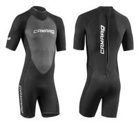 CAMARO Néoprène Shorty Hommes Flexible Skin Stretch Combinaison de Jusqu'À 6XL