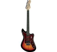 EKO GUITARS - CAMARO VR HSS Guitare Électrique, Corps en Peuplier, Manche en Érable et Touche en Résine, 2 Micros Single-Coil, 1 Humbucker, Couleur Sunburst