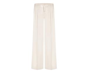 Cambio - Addison Wide Pantalons - Femme - Pantalons - Blanc - Taille: 38 FR
