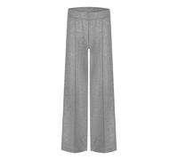 Cambio - Ava Wide Pantalons - Femme - Pantalons - Gris - Taille: 46 FR L32