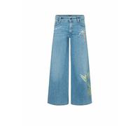 CAMBIO Jeans Wide Leg 7/8 PALAZZO CROPPED bleu | 42/L30