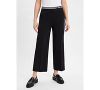 Cambio Pantalon à plis 'Cameron' noir / blanc, Taille 38