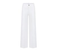 Cambio - Pantalon large - Femme - Pantalons - Blanc - Taille: 44 FR