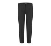 Cambio - Pantalon Noir Cropped avec Plis Pressés - Femme - Pantalons - Noir - Taille: 46 FR