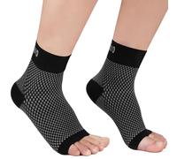 CAMBIVO Chevillere Entorse 2 Paires, Protection de Maintien Sport, Attelle Orthopédique Homme Femme, Support pour Fasciite Plantaire, Ligamentaire, Blessure Articulaire, Fitness, Protege Structure