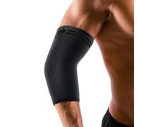 CAMBIVO Coudière Tendinite 2 Pack, Coudiere Epicondylite Élastique, Manchon de Compression Bras, Attelle Coude pour Soulage la Douleur, Sport Musculation, Workout, Tennis Elbow