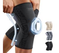 CAMBIVO Genouillere Arthrose Genou x2, Genouillère Sport, Attelle Genou, Genouillère Rotulienne avec Stabilisateurs Latéraux et Coussinet en Gel, pour Ligamentaire, Protege Genoux, Sport, Musculation