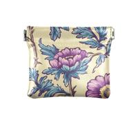 Cambodge Romduol Beauty Summer Flowers_04907_4 Mode Femmes Petit porte-monnaie en cuir Portefeuille Mignon Mini sac de maquillage pour femmes pequenos para