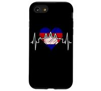 Cambodge Skyline Battement Cœur SIEM Raep I Love Angkor Wat Coque pour iPhone SE (2020) / 7/8