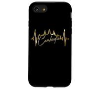Cambodge Skyline Battement Cœur SIEM Raep I Love Angkor Wat Coque pour iPhone SE (2020) / 7/8