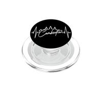 Cambodge Skyline Battement Cœur SIEM Raep I Love Angkor Wat PopSockets PopGrip pour MagSafe