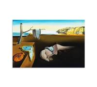 CaMbos Salvador Dali - Affiche décorative à suspendre - Œuvres de peintres célèbres (La persistance de la mémoire) - Décoration d'intérieur - 20 x 30 cm