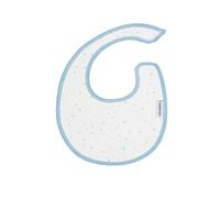 cambrass Round Bavoir en Velcro Sky Blue/Star 16 x 19 cm 1 Unité