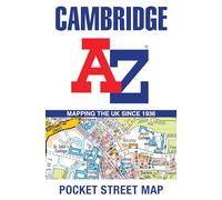 AZ Maps – Cambridge A-Z Pocket Street Map – Livre en anglais – Broché