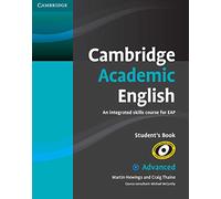 Cambridge Academic English C1 Advanced Student's Book: An Integrated Skills Course for EAP