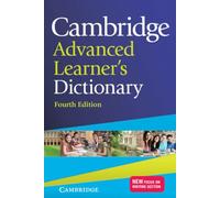 Cambridge Advanced Learner's Dictionary-