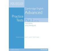 Cambridge Advanced Volume 2 Practice Tests Plus New Edition Students' Book With Key