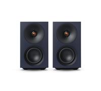 Cambridge Audio L/R S - 100W Enceintes Stéréo Actives Compactes avec Bluetooth aptX HD, USB Audio, Entrées Aux & Optique, Sortie Caisson, Télécommande, Room Positioning, DynamEQ - Bleu
