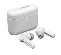 Cambridge Audio Melomania A100 SE - Écouteurs True Wireless avec réduction Active du Bruit adaptative, Bluetooth aptX™ sans Perte, Dolby Audio, jusqu'à 39 h de Batterie avec boîtier - Blanc