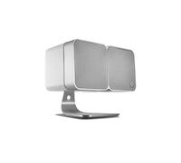 Cambridge Audio Minx CA600D Support de Bureau pour Enceintes Satellites Minx - Support réglable Individuel, Gestion des câbles, Enceinte Non Incluse - Aluminium brossé