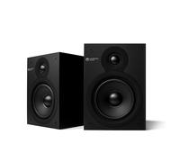 Cambridge Audio Paire d'enceintes compactes passives pour bibliothèque HiFi ou Home Cinéma optimisées pour Une réponse en fréquence Fluide et Uniforme Noir Mat SX50