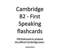 Cambridge B2 - First Speaking Flashcards