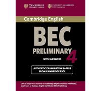 Cambridge Bec 4 Preliminary