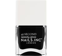 - Cambridge Calls My Name Vernis À Ongles Quick Drying - Noir Profond - Séchage Rapide 45 Secondes - Renforcement Ongles Avec Hexanal, Calcium, Magnésium - Cruelty Free - Manucure Parfait