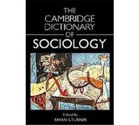 Cambridge Dictionary of Sociology