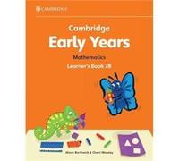 Cambridge Early Years Mathematics Learners Book 2B by Cherri Moseley Cherri Moseley (Auteur)