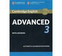 Cambridge English Advanced 3 Students Book with Answers Inconnu (Auteur)
