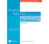 Cambridge English : Advanced Practice Tests Plus avec clé
