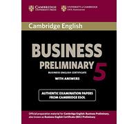 Cambridge English Business 5 Preliminary