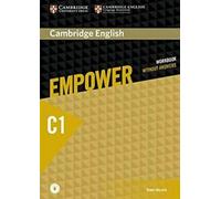 Cambridge English Empower Advanced Workbook sans les réponses
