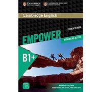 Cambridge English Empower Intermediate Student's Book with Online Assessment and Practice and Online Workbook