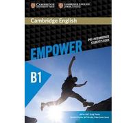 Cambridge English Empower Pre-intermediate Student's Book