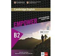 Cambridge English Empower Upper Intermediate Student's Book Klett Edition