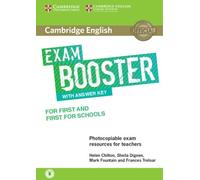 Cambridge English Exam Booster pour First et First for Schools – Corrigé avec audio