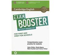 Cambridge English Exam Booster For First And First For Schools Without Answer Key With Audio