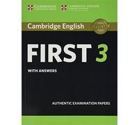 Cambridge English First 3 Student's Book with Answers