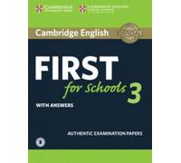 Cambridge English First for Schools 3 Student's Book with Answers with Audio